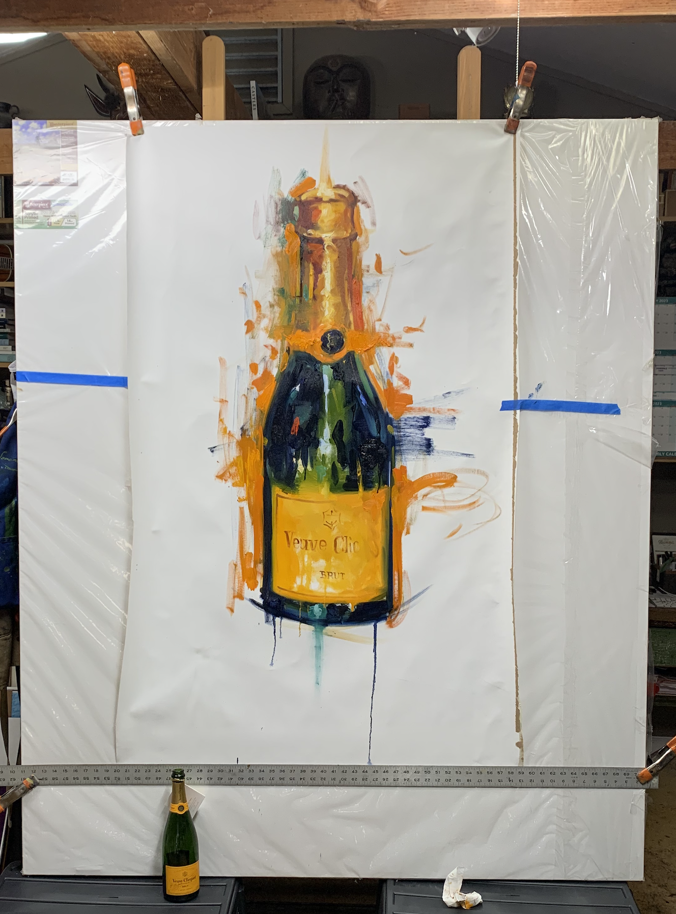 Veuve Clicquot Bottle — Keith Wicks Art
